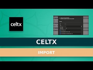 How To Import Your Files Into Celtx