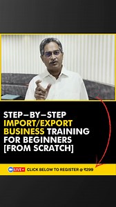 🚨 Anyone Can Start Your Export Business from Home? 🚨 After 30 years in the export industry, I’m sharing my proven '9-Step PNRI Roadmap' to help you launch your export business from the comfort of your home! 💡 What You’ll Learn: ✅ How to find the right products and suppliers. ✅ Simple negotiation and rebranding strategies. ✅ Launch your first shipment with 100% secure prepayment. No office. No huge investment. No experience needed. Even if you’re working full-time or running another business, 