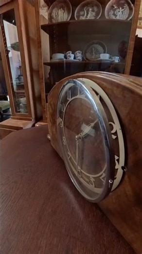 Antike Art-déco Uhr… und dann DAS?! 😳 #antik #artdeco #restaurierung #flohmarkt #uhr