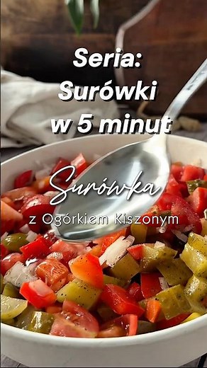 Seria: Surowki w 5 minut (odc. 3/20) | Surówka z kiszonym ogórkiem