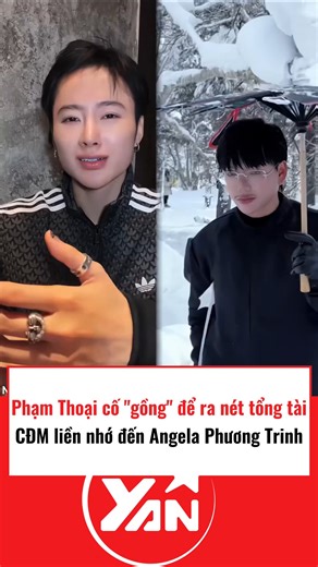 Phạm Thoại cố "gồng" để ra nét tổng tài, CĐM liền nhớ đến Angela Phương Trinh | YAN News