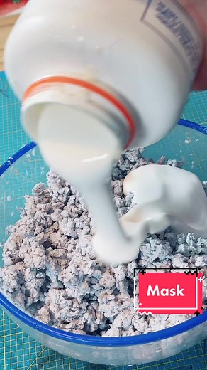 #parte1 papier-mâché: Morte arborea #mask #recycledpaper #cartapesta #diy #LiveOutlandish