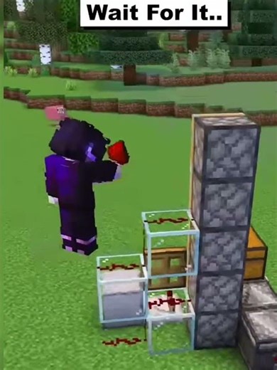 minecraft build easy tree farm