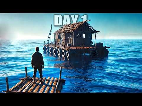 This NEW Raft Simulation Game Has Us Diving For Treasures...