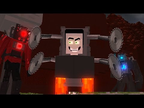 Skibidi Toilet 68 (part 1) Minecraft Animation