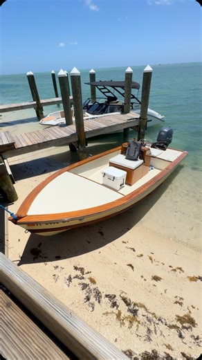 52K views · 4.2K reactions | How cool is this custom wood built boat here at @threewatersresort??? Noah builds them and I can’t find his page, so reach out Noah! | Center Consoles Only | Facebook