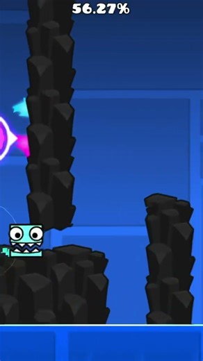 Day 1 of making a gd level #gaming #geometrydash #geode #cave #editor #levelmaker