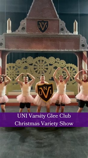 The UNI Varsity Men's Glee Club Christmas Variety Show is back! It's a UNI classic holiday tradition! 🎄🎶🎤❄️ | University of Northern Iowa