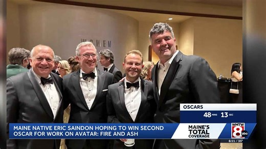 Gorham native wins Oscar for work on ‘Avatar: Fire and Ash’