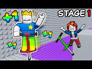 Every Second +1 POWER to Escape Roblox POGO TOWER...