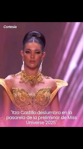 14K views · 282 reactions | Itza Castillo deslumbra en la pasarela preliminar de Miss Universe 2025 con elegancia y carisma en su traje de noche. | Informativos Nicaragua | Facebook