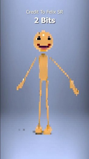 64 Bits 32 Bits 16 Bits 8 Bits 4 Bits 2 Bits but in Reverse 🟥🟩🟦 (Animation Meme) #memeanimation