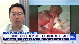 24K views · 108 reactions | U.S. doctor travels to London to evaluate baby Charlie Gard for possible experimental treatment. Hear why Dr. Jimmy Lin of the Rare Genomics Institute says he's "excited for the potential for Charlie." | Michaela Pereira | Facebook