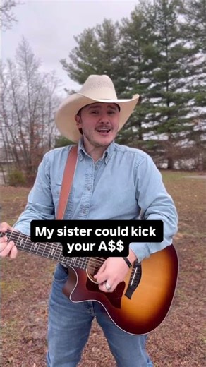 I wrote the “crazy sister” theme song 🤣 who’s got one?! #country #music #sister