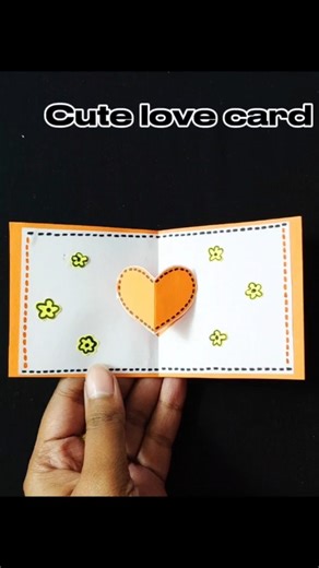Diy Card Making ❤️ | Easy Paper craft ideas #shorts #status