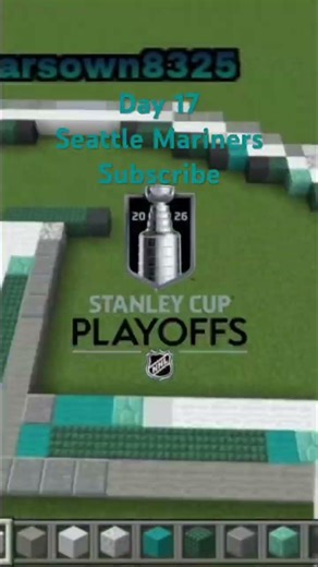 Day 17 of building every MLB logo in Minecraft #shorts ￼