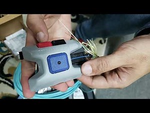 How to termination fiber optic cable with Corning TKT tool kit(Part 3 of 3)