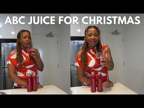 How to make ABC Juice | Apple Beetroot Carrot Juice Recipe for Good Health & Skin Care | Christmas