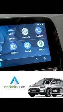 Como conectar Android Auto através do Bluetooth no Mylink Onix e Tracker 2023. Link na descrição.