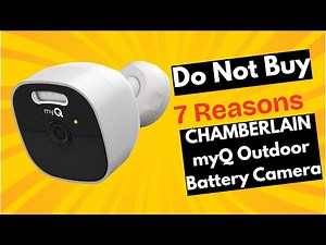 The Truth About CHAMBERLAIN myQ Outdoor Battery Camera 😬 Brutal Review