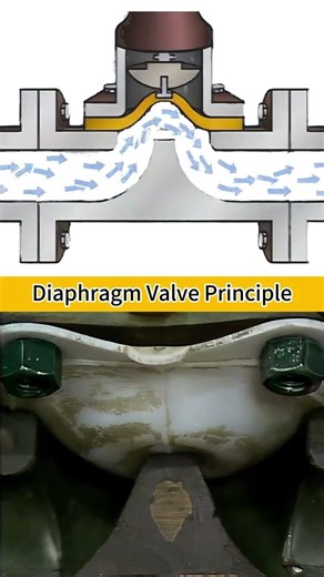 What is Diaphragm Valve Basic?#Valve #Engineering #Industrial #Automation #Mechanical #Tech
