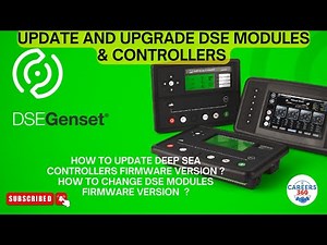 How to Update Deep sea Controllers Firmware versions |How to Change DSE Modules Firmware versions