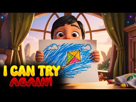 Keep Trying! | Motivational Kids Song About Courage, Growth & Never Giving Up