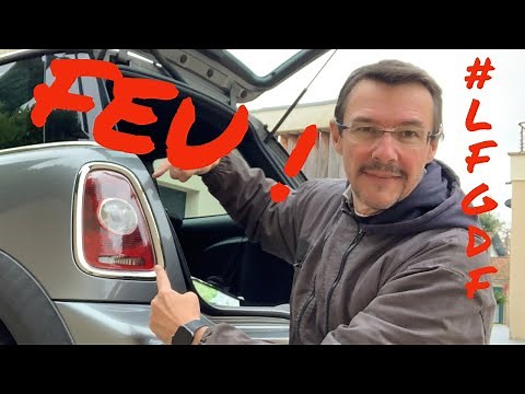MINI, 2 METHODES COMMENT CHANGER UNE AMPOULE OU UN FEU ? #lfgdf #mini #minir56