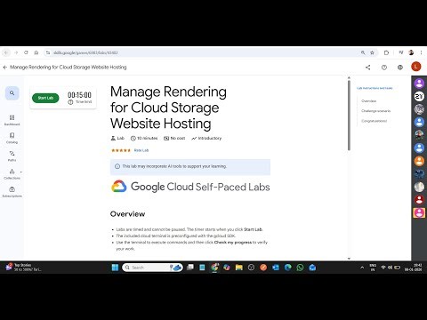 Manage Rendering for Cloud Storage Website Hosting || Lab Solution || Google Cloud Arcade 2026