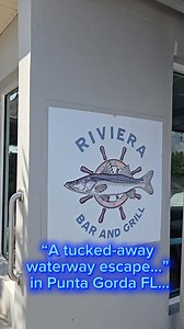 🌊 Riviera Bar & Grill in Punta Gorda is a tucked-away waterfront escape with a true coastal vibe. Located on Alligator Creek, just off Charlotte Harbor, it’s one of the few waterfront restaurants in the area that offers direct saltwater access — making it a perfect stop for larger boats that can’t easily navigate the narrow inland canals. 🚤 Here you’ll find a relaxed tiki bar atmosphere, live music most nights, and plenty of space to unwind while watching the sunset over the water. Whether you