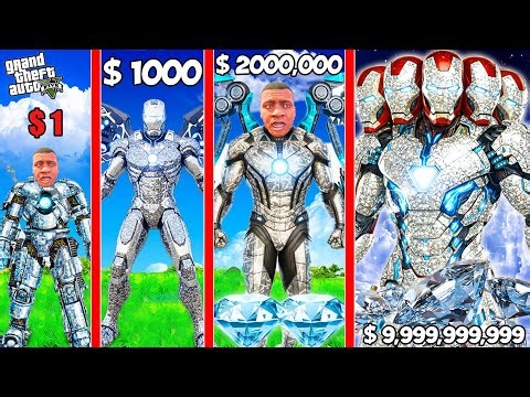 $1 DIAMOND IRONMAN to $1,000,000,000 DIAMOND IRONMAN in GTA 5