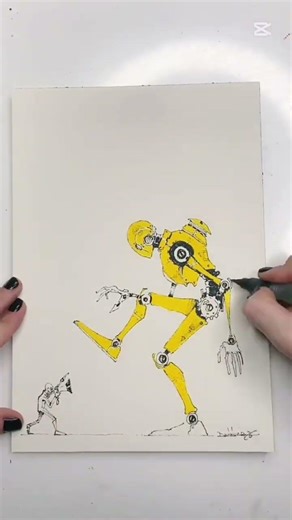 ✅Hor to draw ROBOTS for #marchofrobots