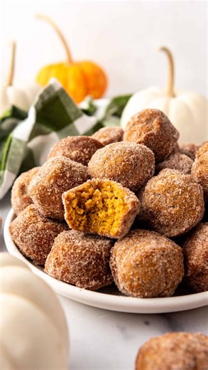 1.5K views · 122 comments | These Mini Pumpkin Donut Muffins are the...