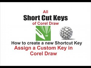 All Short Cut Keys of Corel Draw x7. Short Cut key in Corel Draw