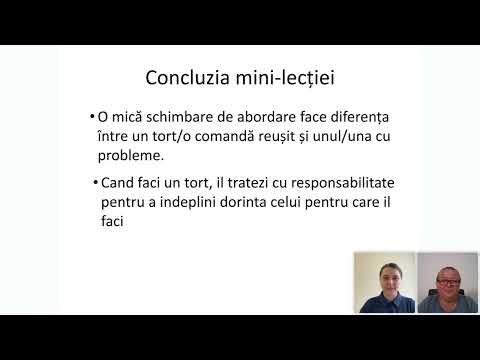 Curs online de cofetărie acreditat CPD - Ce înseamnă si ce se învăța la curs? Înregistrare webinar