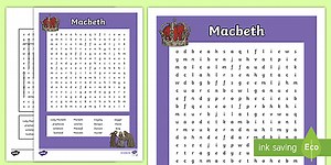 Macbeth Word Search