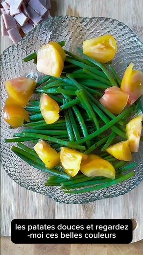 Salade de haricots verts