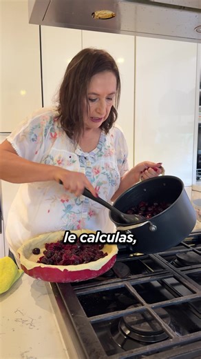 Receta fácil de pay de cereza para Año Nuevo