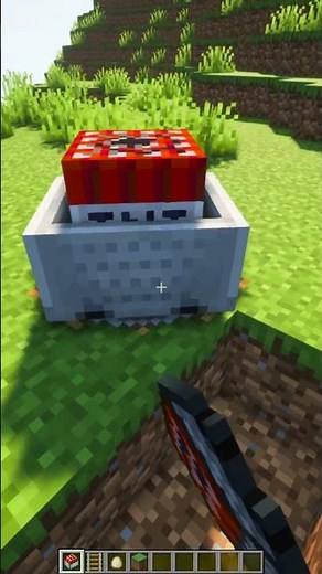 How to make a NUKE in Minecraft NO MODS