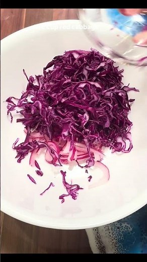 Easy Cabbage Salad Recipe Goes Great with Bread, Pasta,quinoa and Tofu