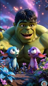 Hulk Fights Giant Stone Monster to Save Aliens 🪨 #hulk #actionadventure #epicbattle