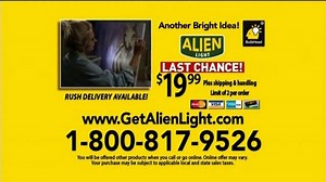 Alien Light TV Spot, 'Read at Night'