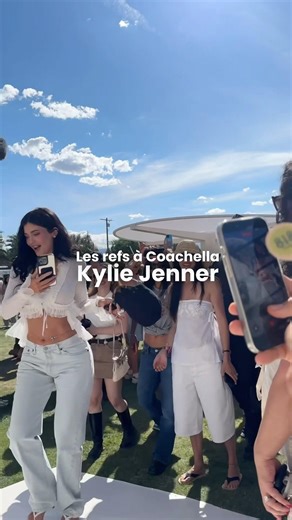 Les refs de Kylie Jenner à #coachella2026 🤍#kyliejenner #coachellaoutfit #festivaloutfit