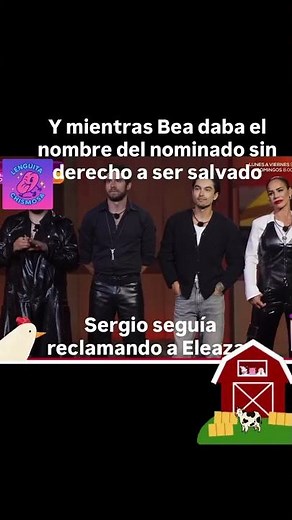 Final verdict! Bea sends Lis Vega to elimination with no chance of being saved. 💔