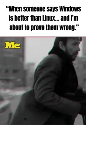 I'm gonna prove em wrong. #distrotube #linuxcomputer #linuxoperatingsystem