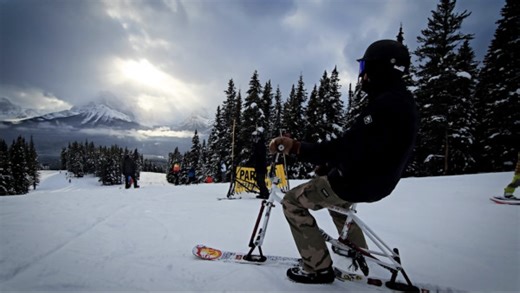 Bad knees keeping you off the slopes? Ski biking could be the answer - The Weather Network