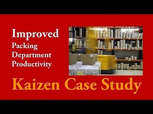 How Kaizen Improved Packing Department Productivity - Case Study | Dr. Shruti Bhat