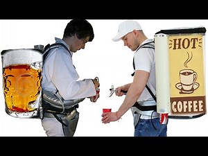 Dispensador de Café en Mochila
