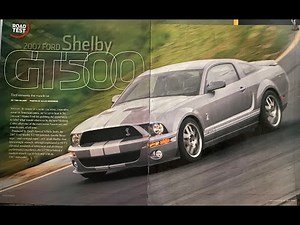 My 2007 Mustang Shelby GT500