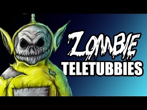 ZOMBIE TELETUBBIES - TELETUBBIES GET KILLED - DIE CARTOON ANIMATION